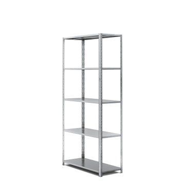 Металевий стелаж Смарт 2500&times;1200&times;400 мм, 5 полиць SMART-2500-1200-400-5 фото